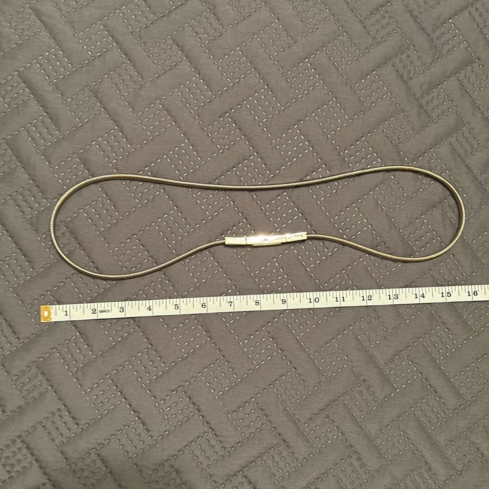Gold Metal Belt
